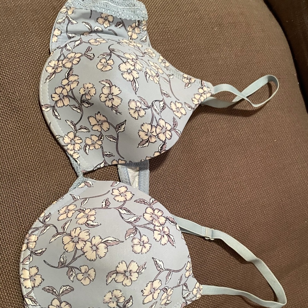 NWOT lucky brand 36C blue bra